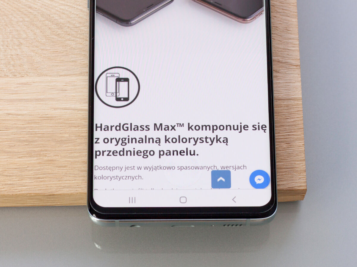Szkło ochronne 3mk HardGlass Max dla Galaxy Note 10 Plus